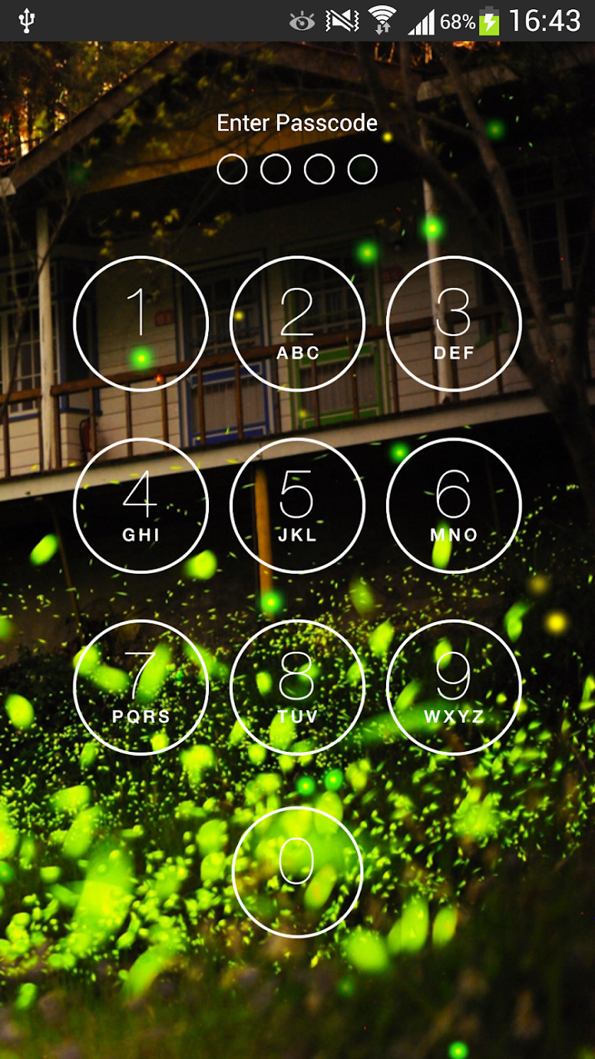 Lock Screen &amp; Live Wallpaper Screen 2