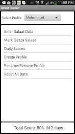 Salaat Tracker by Muhammed Raza Merchant poster 1
