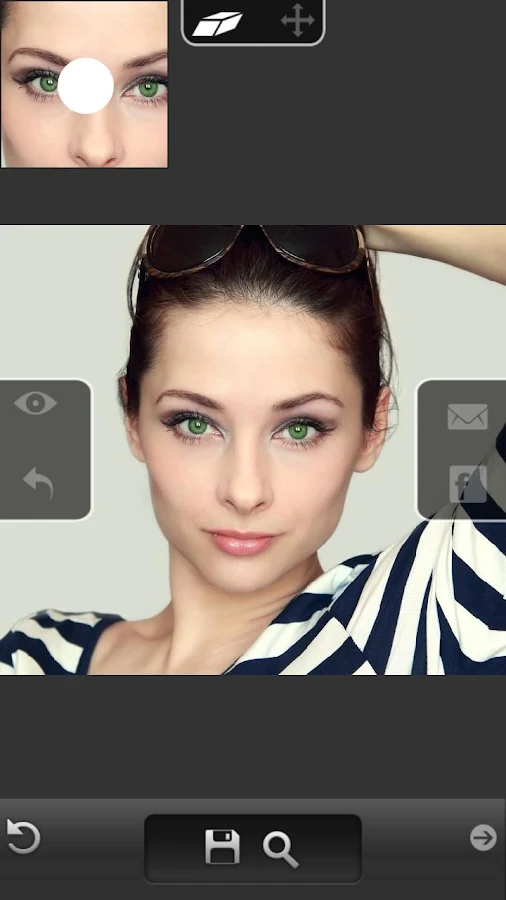    Eye Color Changer - Grid Pro- screenshot  