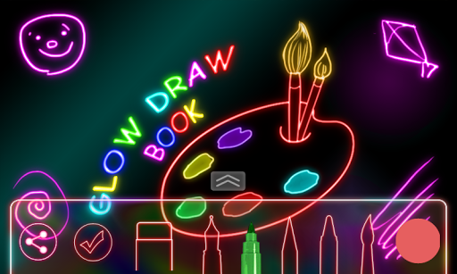 【免費娛樂App】Glow Draw Book-APP點子