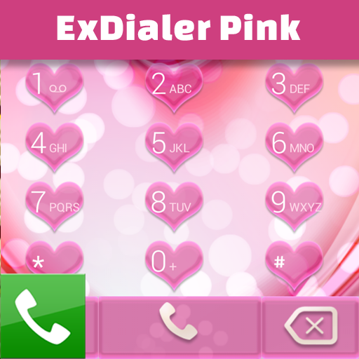 ExDialer粉红 個人化 App LOGO-APP開箱王