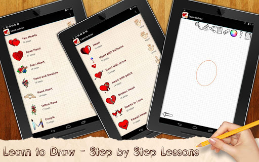 免費下載家庭片APP|Learn to Draw Love Hearts app開箱文|APP開箱王