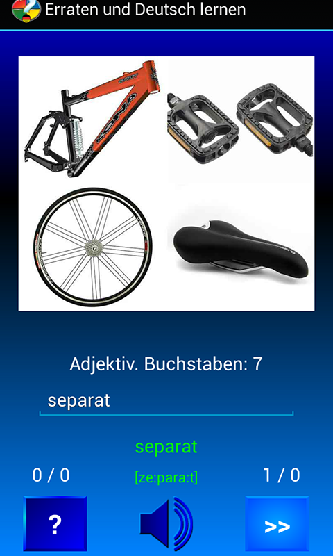 Erraten und Deutsch lernen Screen 3