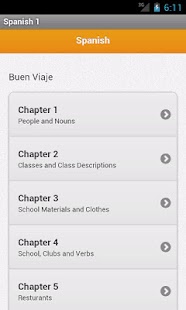 Lastest Spanish 1 Vocabulary APK