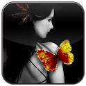 3D Butterfly live wallpaper logo