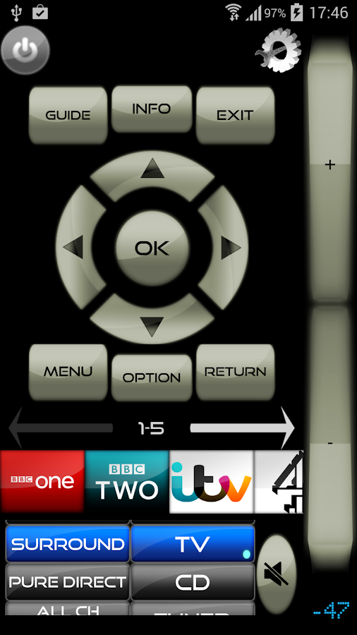    MyAV Pro Universal WiFi Remote- screenshot  