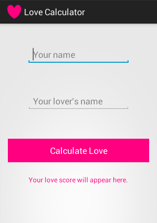 Love Calculator