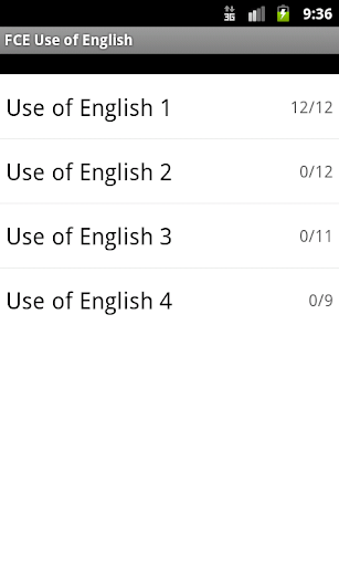 FCE Use of English