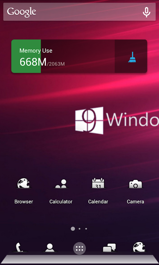 Windows 9 Theme - screenshot