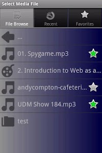 Blue Media Player Control DEMO screenshot 3