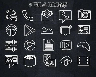 FILA ICONS APEX/NOVA/ADW/GO - screenshot thumbnail