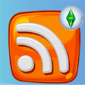 RSS Reader Sims logo