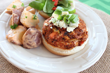 Buffalo Chicken Burgers