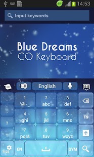Download Blue Dreams Keyboard APK for PC