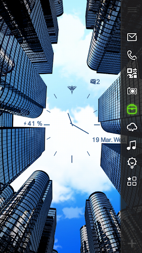 【免費個人化App】City Sky Live Locker Theme-APP點子