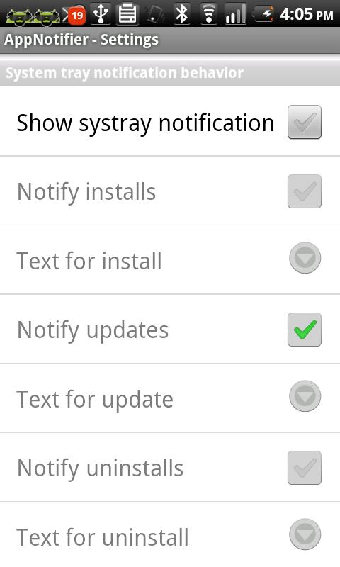 AppNotifier Plus Enabler Screen 3