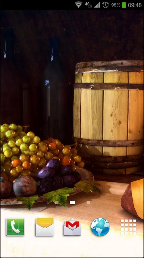 Android application Still Life 3D Livewallpaper screenshort