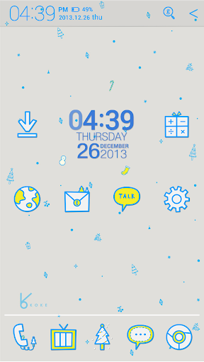 blue winter_ATOM theme