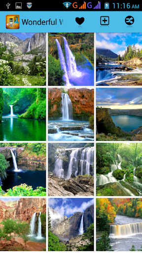 Wonderful Waterfalls Wallpaper
