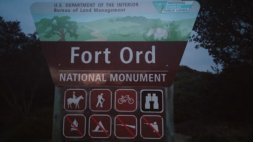 Ft. Ord National Monument Sign