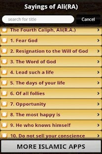 Download Sayings of Ali(RA) - Islam APK for Android