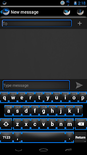 KRUSHED BLUE CM11 THEMECHOOSER - screenshot thumbnail