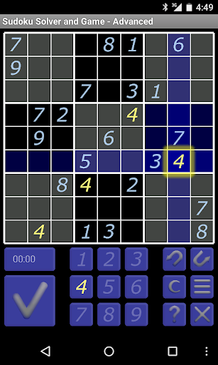 Sudoku Solver Game - Medium