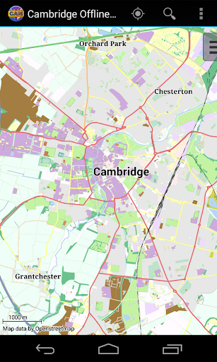 Cambridge Offline City Map