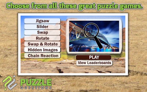 Australia Puzzle Games