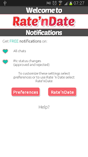 Rate 'n Date Notifications Screenshots 0