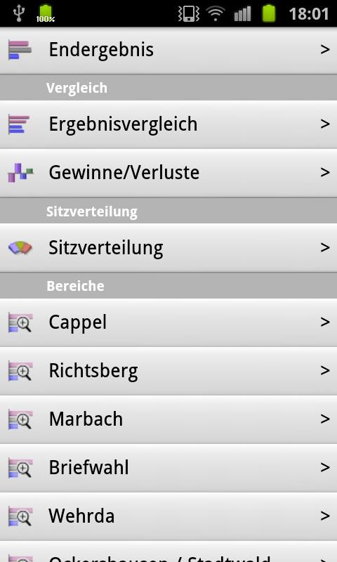 Wahlportal Screen 2