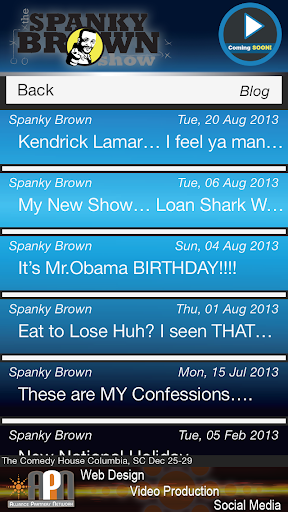 【免費娛樂App】The Spanky Brown Experience-APP點子