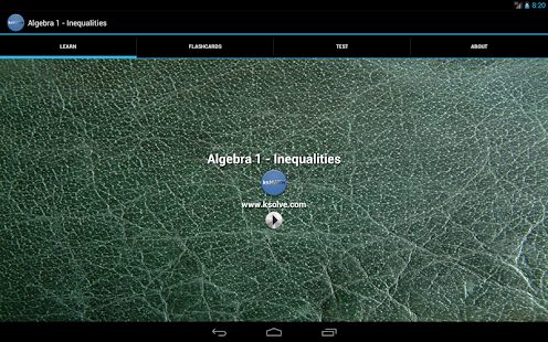 Algebra 1 - INEQUALITIES Screenshots 4