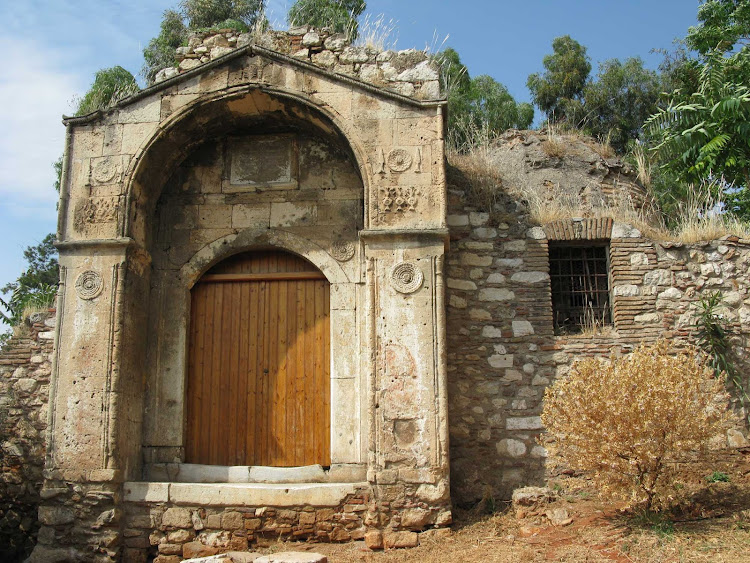 Madrasah, an example of Islamic architecture, in the Roman Agora, Athens, Greece.