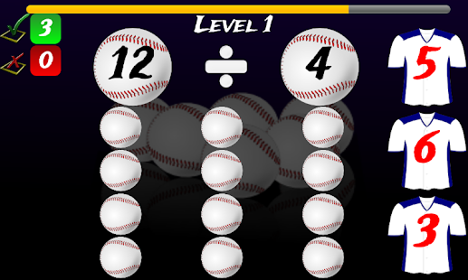 1st - 4th Grade Math Baseball Screenshots 7