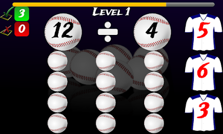 1st - 4th Grade Math Baseball poster 6