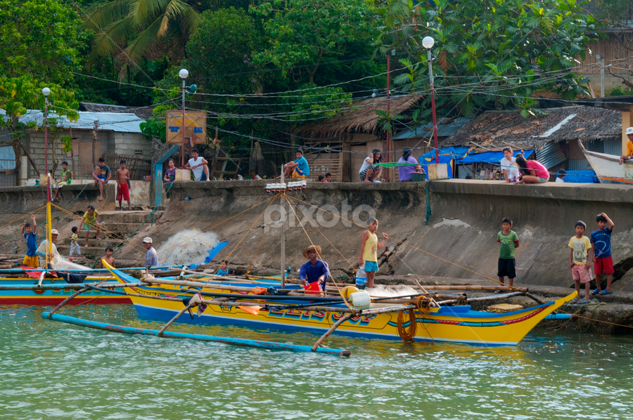 by Victor Roman - Transportation Boats