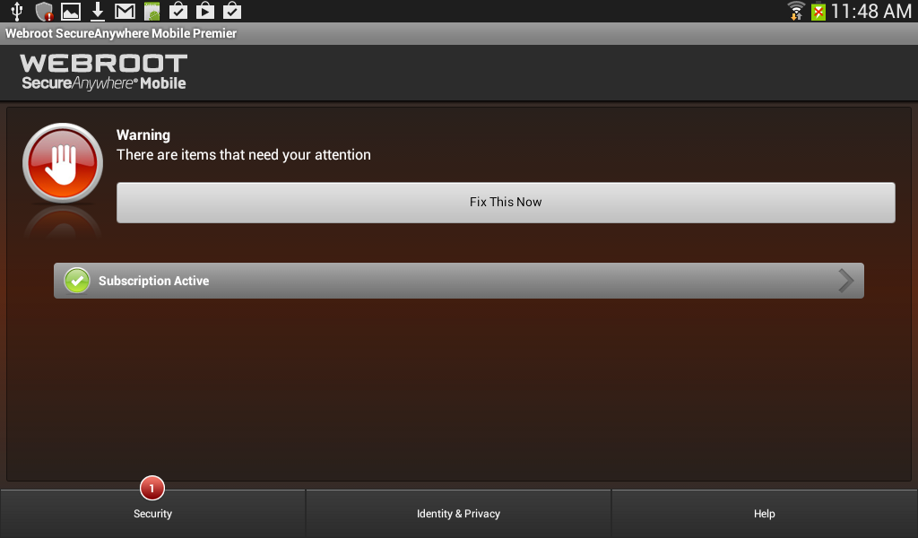 Webroot secureanywhere mobile premier