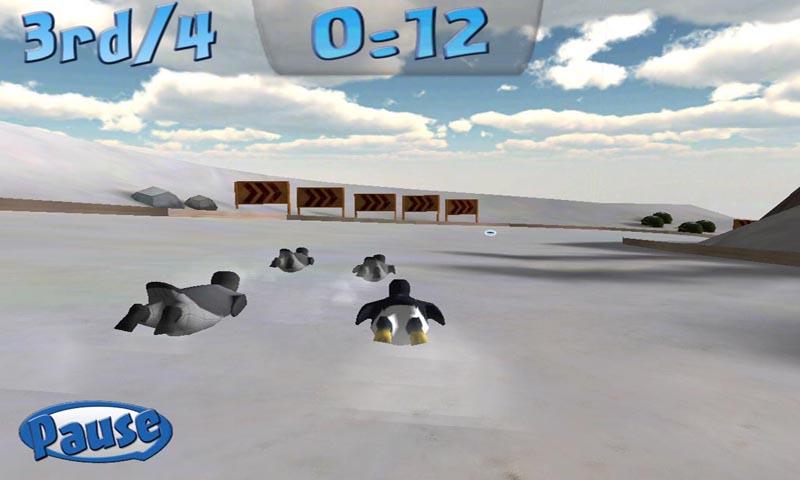 Penguin Snowcap Challenge Screen 2
