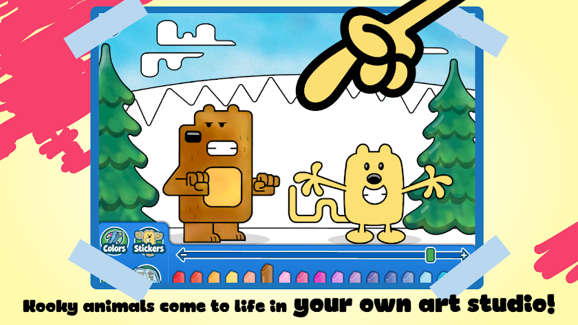 Wubbzys Animal Coloring Book Screen 2