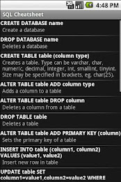 SQL Cheatsheet poster 1