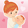 Baby Nursing / Breastfeeding icon