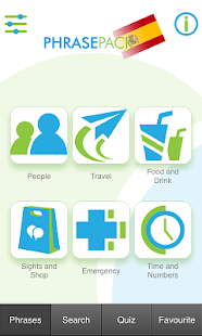 Lastest Learn Spanish Phrasebook APK