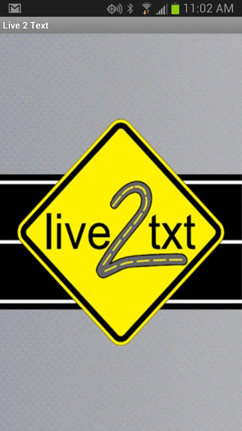 Android application Live2Txt - Live 2 Text screenshort