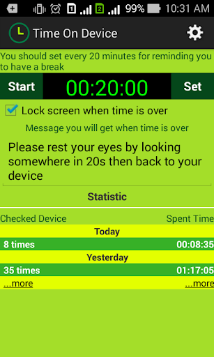 Time On Device