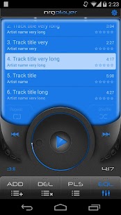 NRGplayer music player - screenshot thumbnail