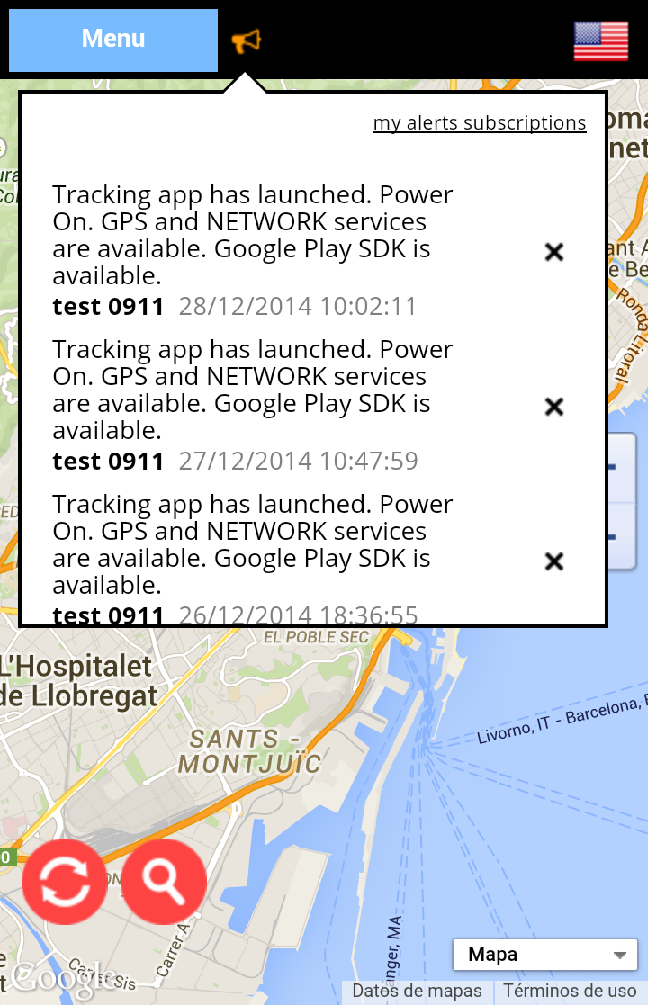 Family Locator Screen 3