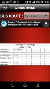 Mumbai Bus Navigator Screenshots 3