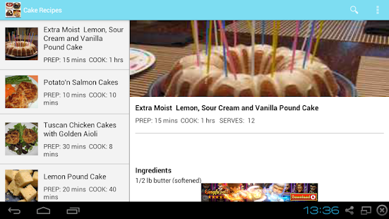   271 Cake Recipes- screenshot thumbnail   