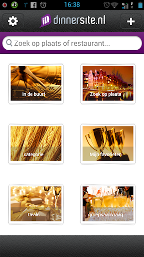 Dinnersite.nl app